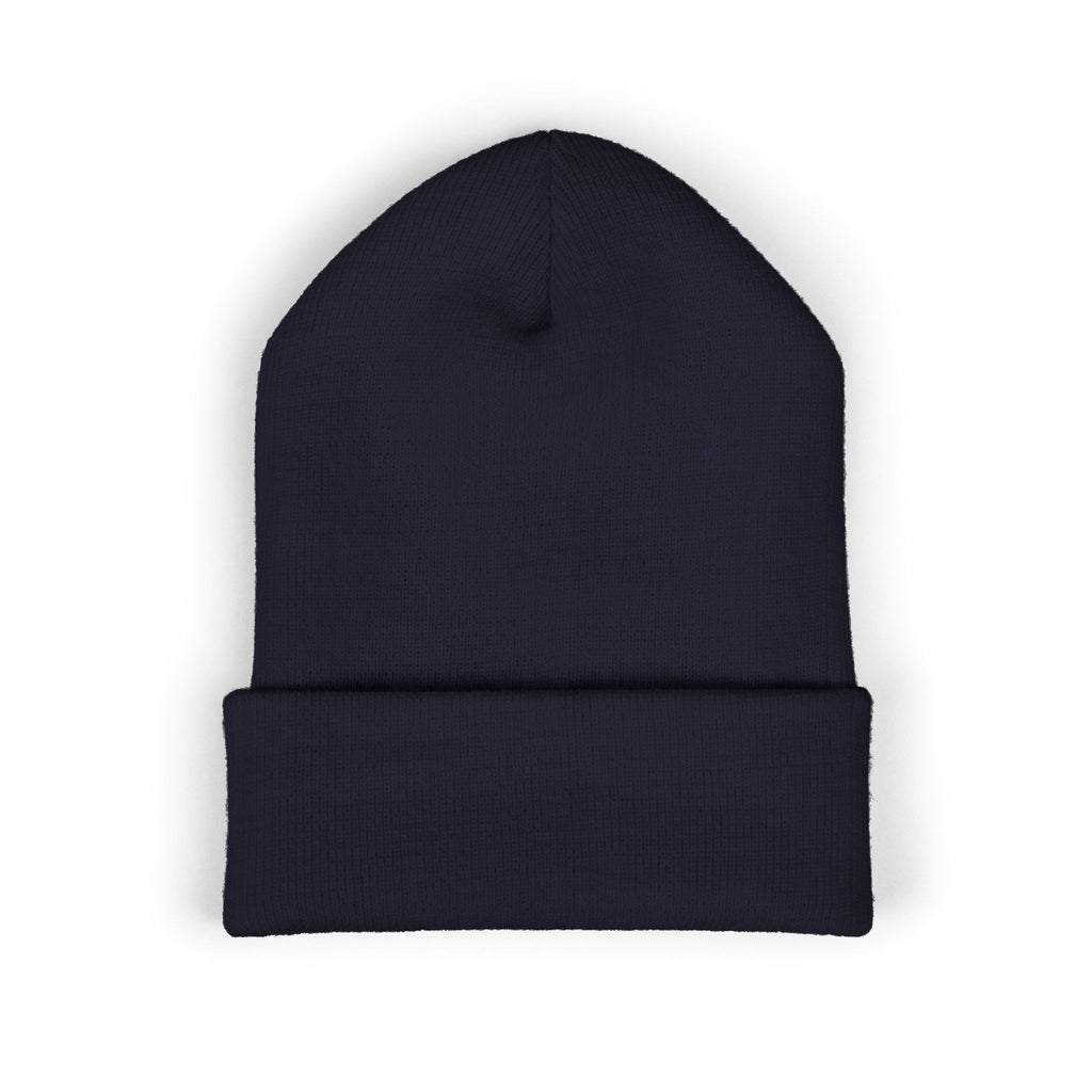 Embroidered 'nothing but indigo' Classic Cuffed Beanie