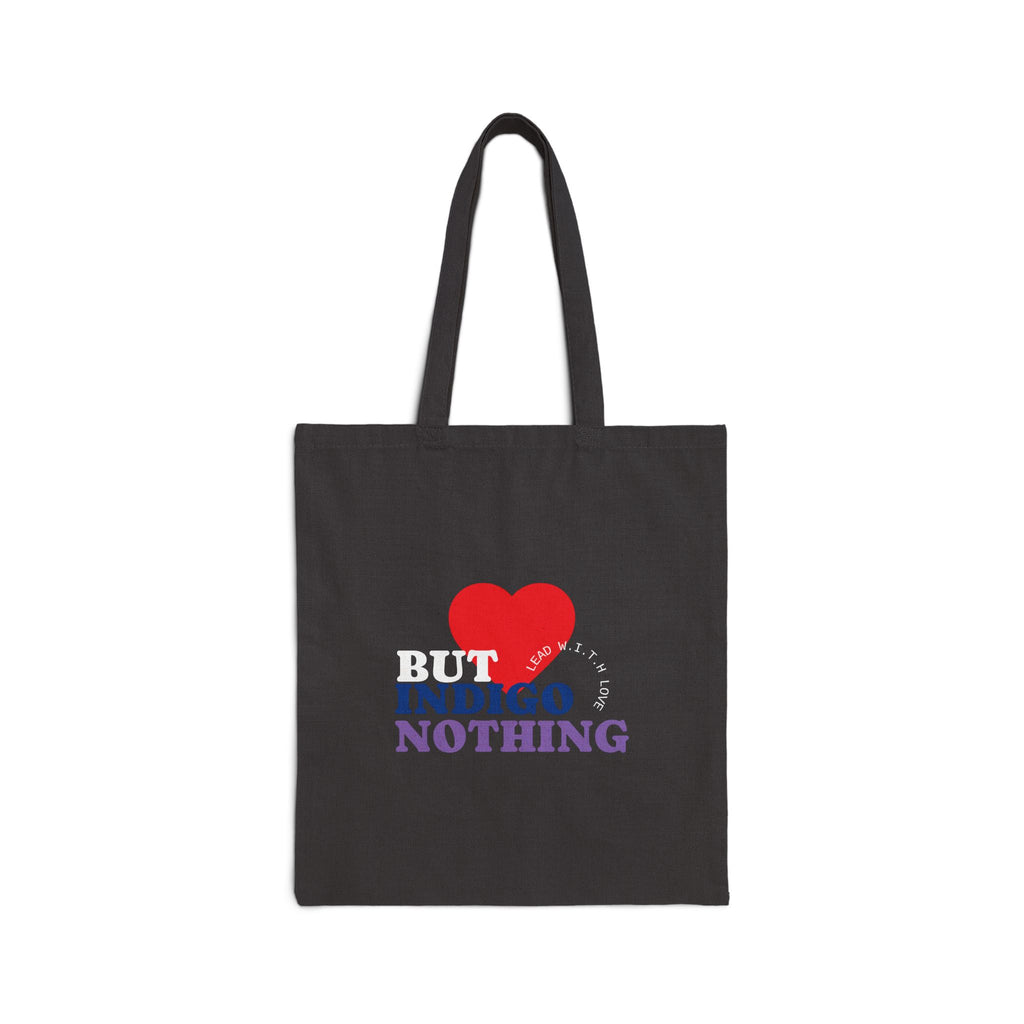 Love Wisdom Integrity Canvas Tote — Truth & Harmony Cotton Bag