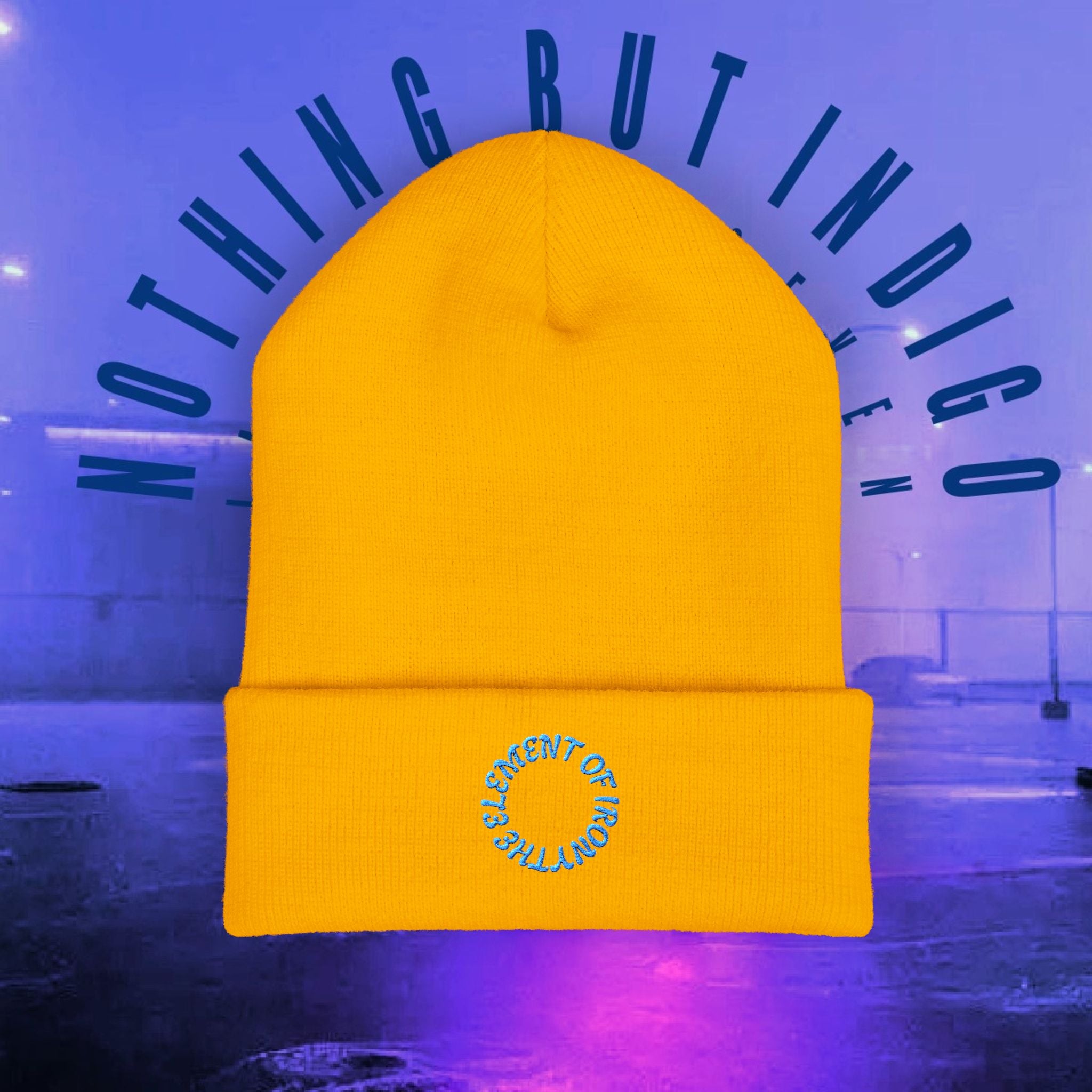 Element of Irony Embroidered Beanie