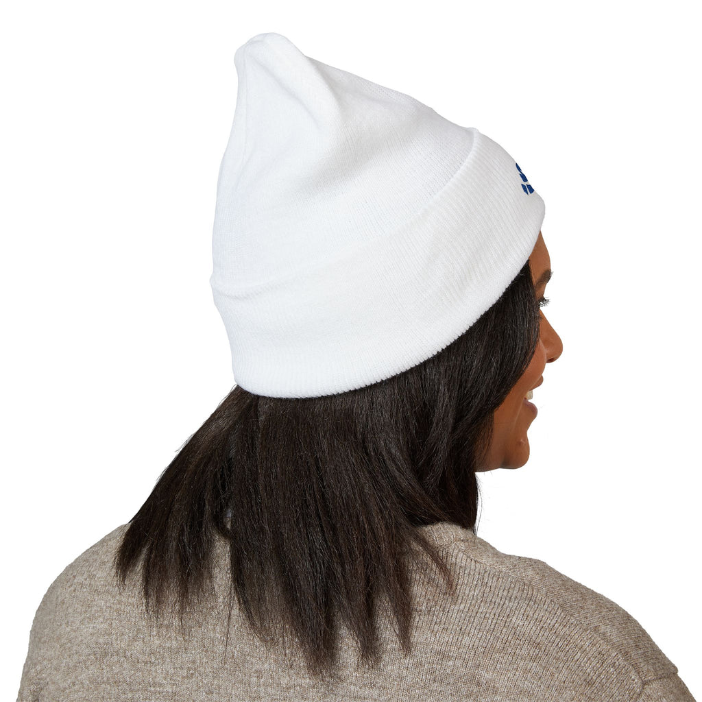 Embroidered 'nothing but indigo' Classic Cuffed Beanie