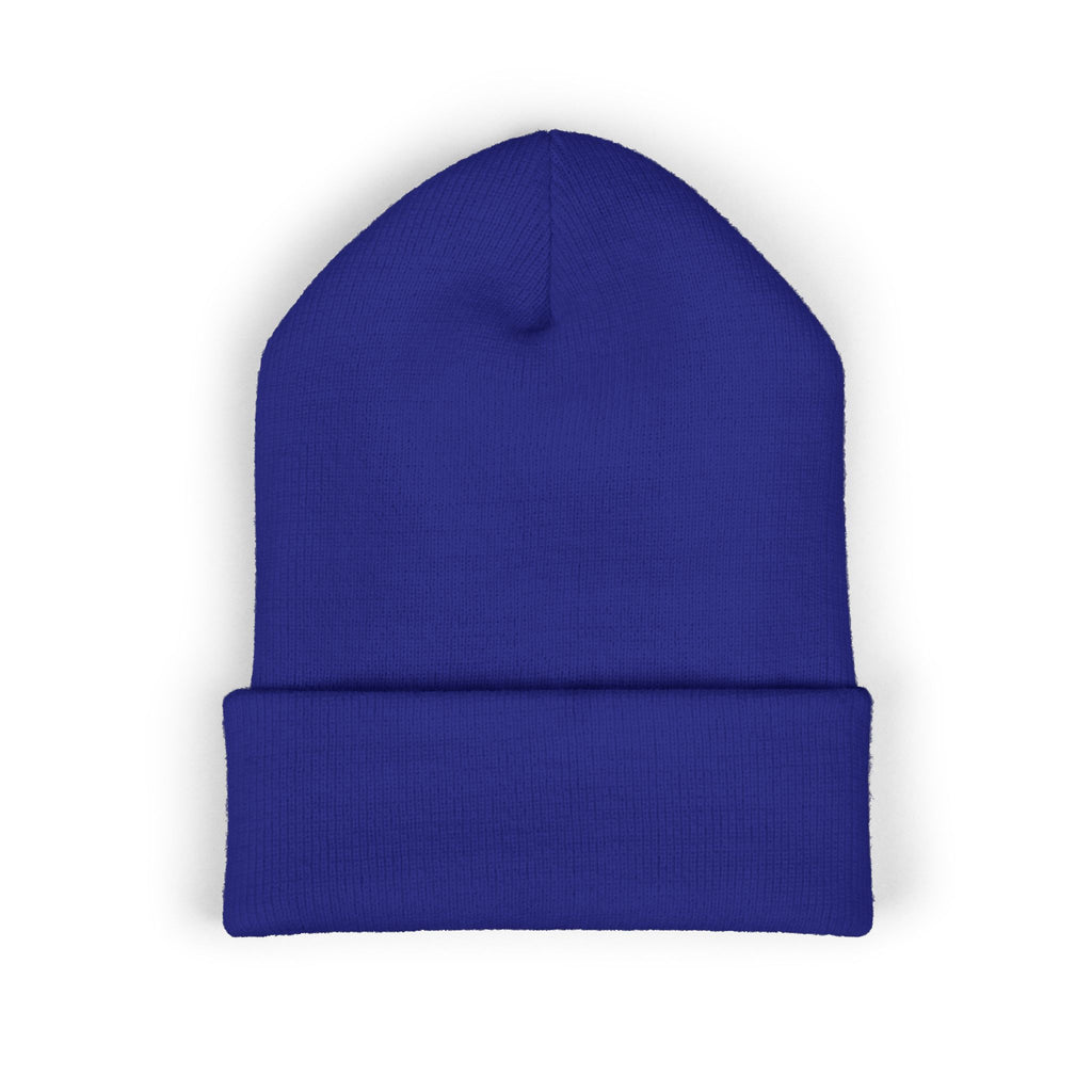 Embroidered 'nothing but indigo' Classic Cuffed Beanie