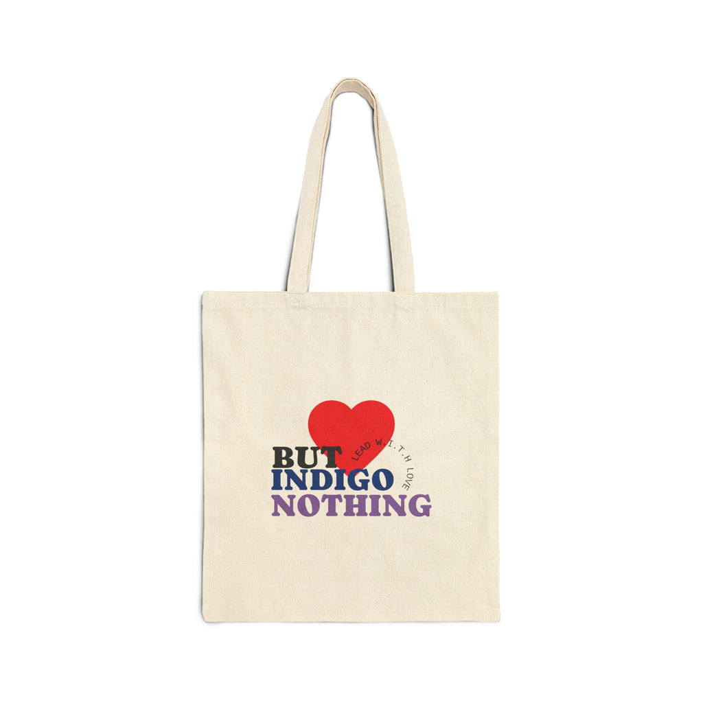 Love Wisdom Integrity Canvas Tote — Truth & Harmony Cotton Bag