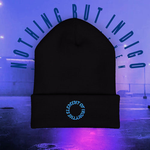 Element of Irony Embroidered Beanie